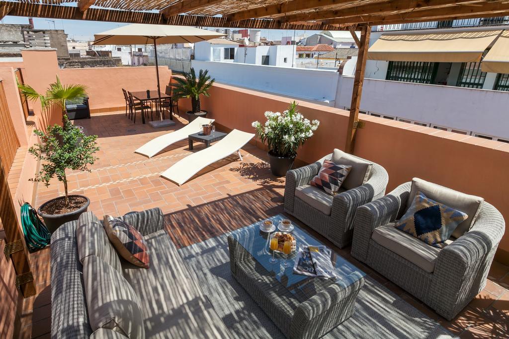 Luxury Rooftop - Space Maison Apartments Sevilla Kültér fotó